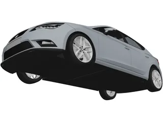 Seat Leon (2013) 3D Model