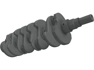 Crankshaft 3D Model