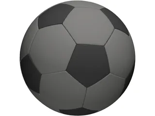 Soccer Ball 3D Model