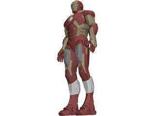 Iron Man Mk VII 3D Model