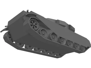 Centurion Tank 3D Model