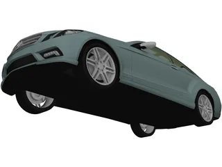 Mercedes-Benz E500 C207 Coupe 3D Model