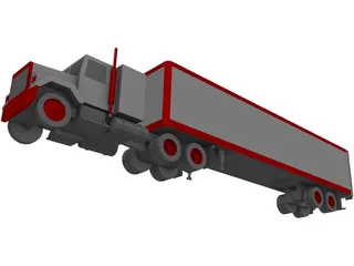 Mack Truck 3D Model