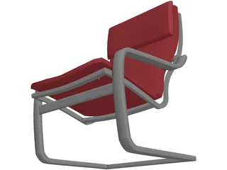 Poang Armchair 3D Model