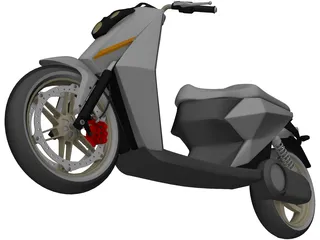 Scooter 3D Model