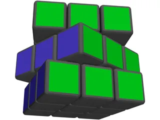 Rubic Cube 3D Model