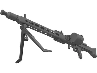 MG42 3D Model