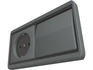 Switch and Plug 3D Model