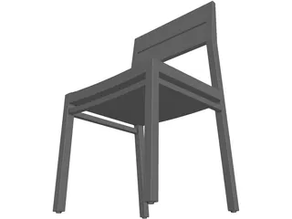 Ethnicraft EX1 Chair 3D Model