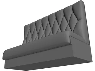 White One Sofa 3D Model