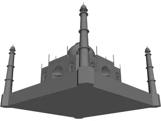 Taj Mahal 3D Model