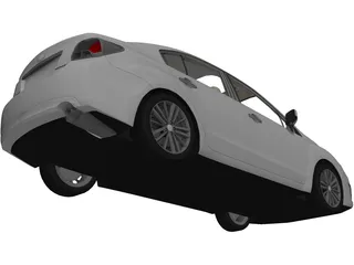 Subaru Impreza (2013) 3D Model