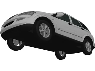 SsangYong Kyron (2011) 3D Model