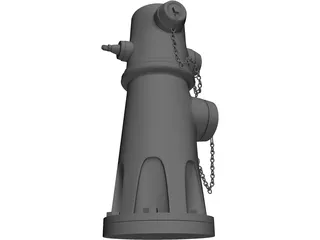 Fire Hydrant 3D Model