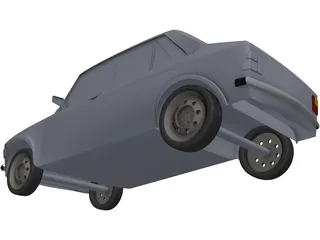 Zastava 101 3D Model