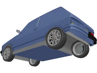 Yugo 1.4 3D Model