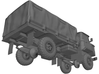 Gaz 66 3D Model