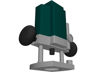 Router 3D Model