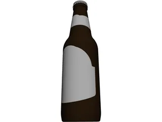 Beer Bottle 3D Model