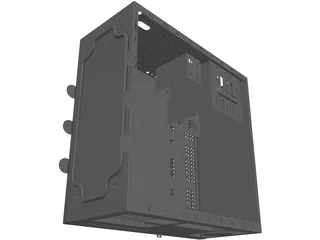 Computer Tower Case 3D Model