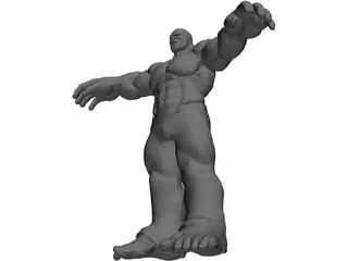 Hulk 3D Model