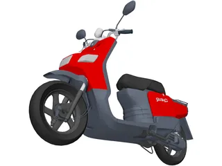 Scooter 3D Model