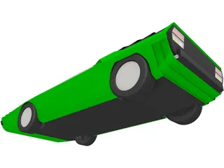 Alfa Romeo Carabo 3D Model