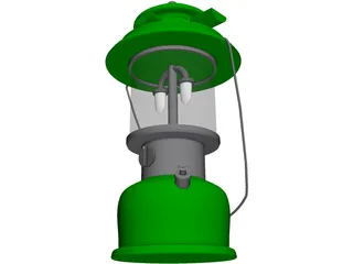 Vintage Coleman Lantern 3D Model