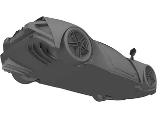 Marussia B2 3D Model