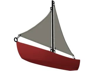 Boat 3D Model