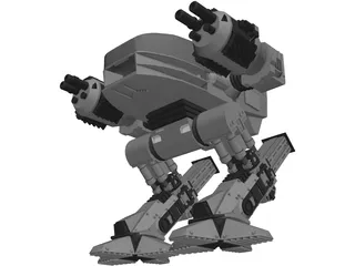 Robocop 3D Model