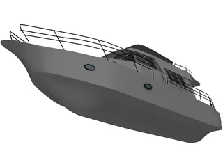 Yacht 3D Model