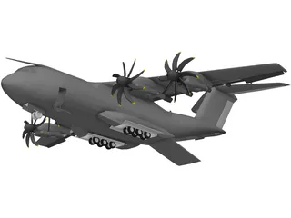 Airbus A400M Atlas 3D Model