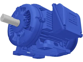 Motor WEG ( W22 - Ir2 ), 3D CAD Model Library