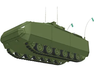 Tank Pakistan Talha 3D Model