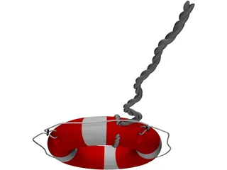 Life Buoy 3D Model