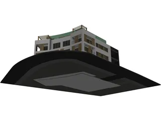 Apartment House 3D Model