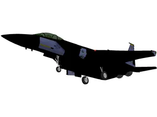 F-15 Aircraft 3D Model