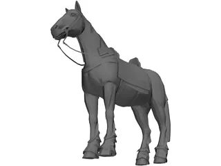 Horse 3D Model