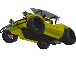 Buggy Brazil 3D Model