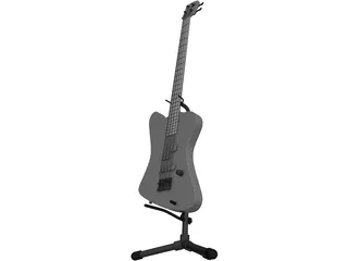 Guitar Bass 3D Model