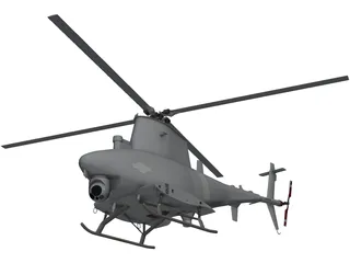 Northrop Grumman MQ-8 Fire Scout 3D Model