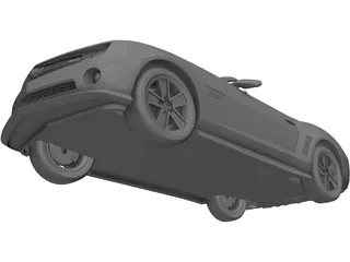 Chevrolet Camaro Convertible (2009) 3D Model