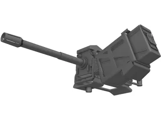 MK19 Grenade Launcher  3D Model