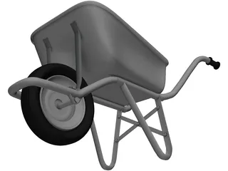 Wheelbarrow 3D Model