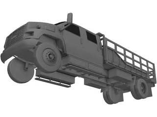 GMC Topkick C8500 (2003) 3D Model