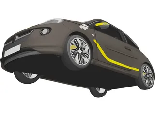 Opel Adam (2013) 3D Model