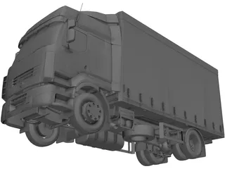 Renault Premium 440 (2006) 3D Model