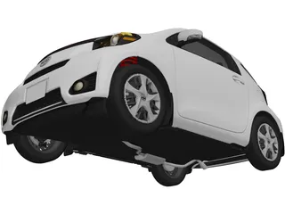 Scion iQ (2011) 3D Model