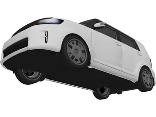 Scion xB (2013) 3D Model